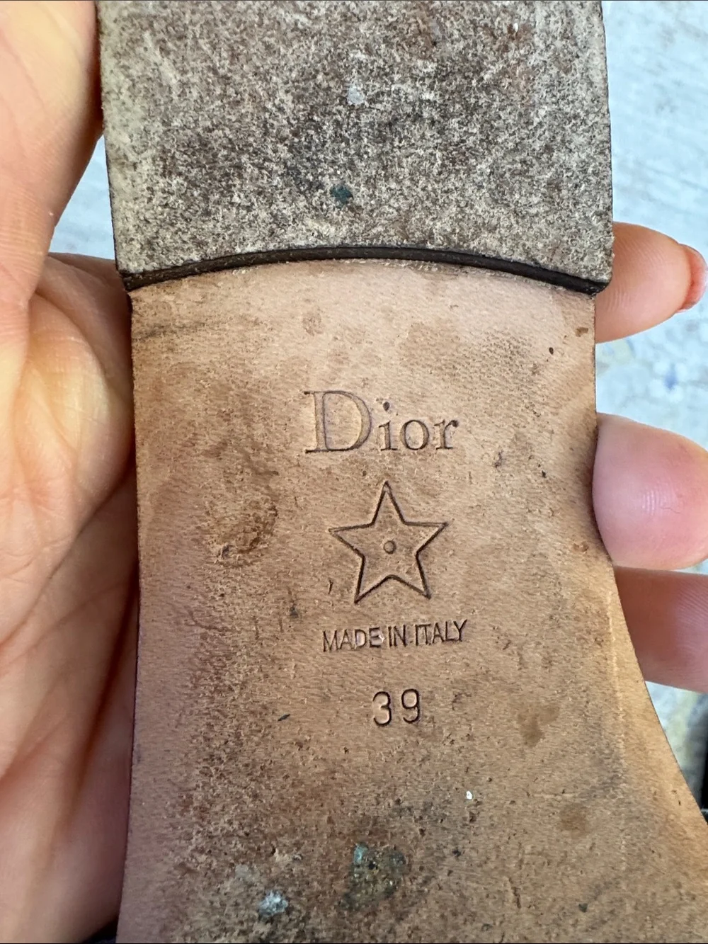Christian Dior Canvas Printed Slides Size 39 - Picture 7 of 10